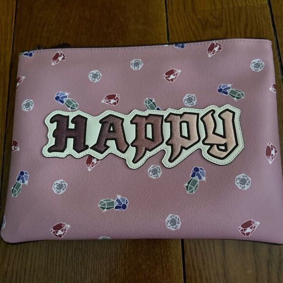 Coach Limited Edition Disney Snow White Happy Clutch Pouch NWOT - Picture 1 of 13